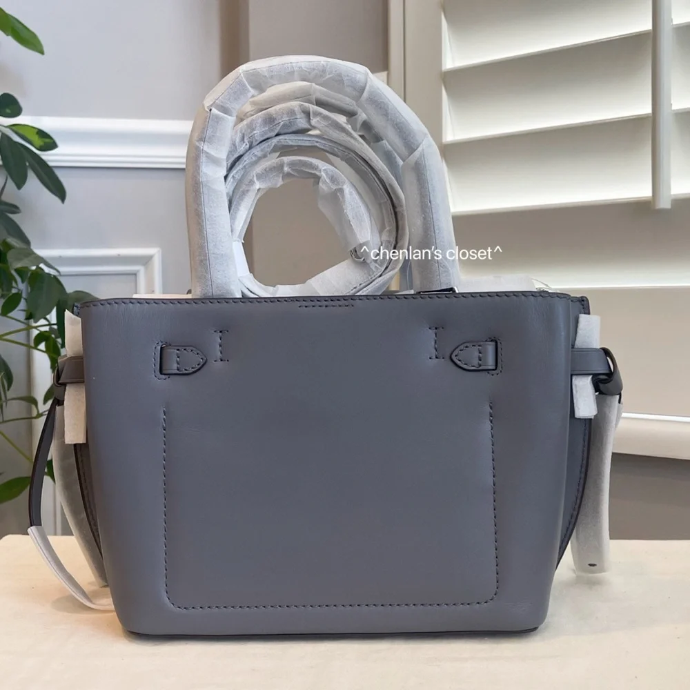 🔥NeW! Michael Kors Hamilton Legacy Small Belted Satchel And Wallet - Picture 5 of 12